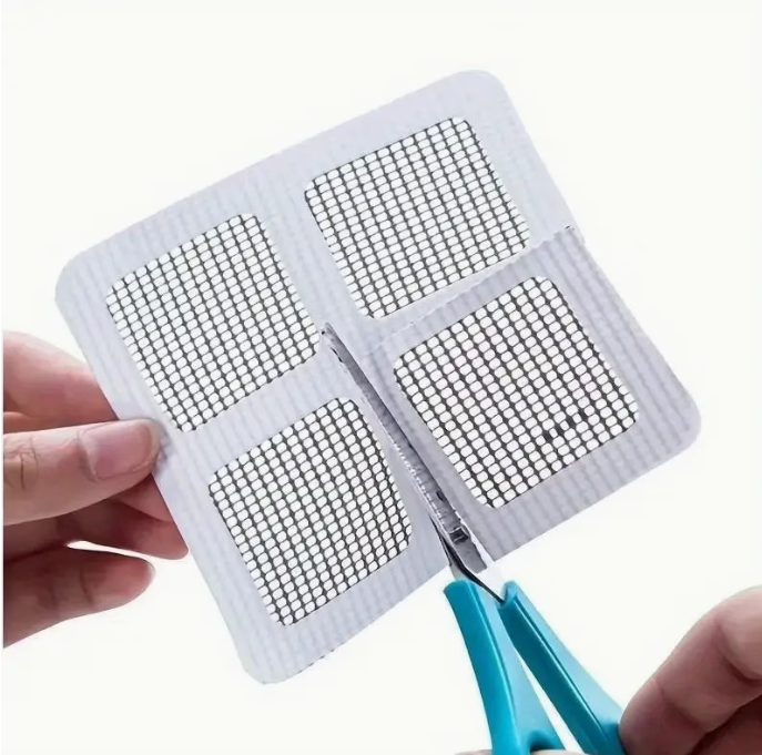 60pc Hair Trap Drain Stickers