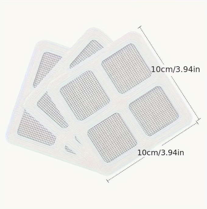 60pc Hair Trap Drain Stickers