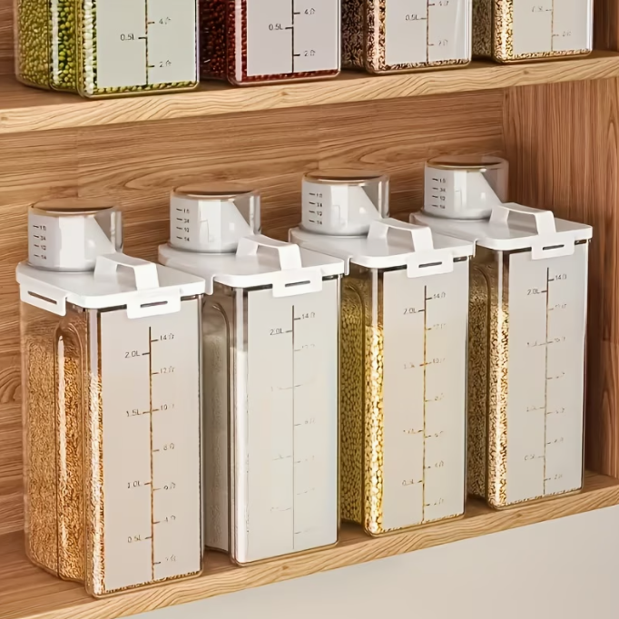 8pcs Set Food Storage Containers