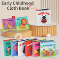 Four-Page Visual-Themed Early Learning Cloth Book
