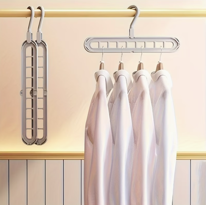 3 Pack Hangers with 9 Holes