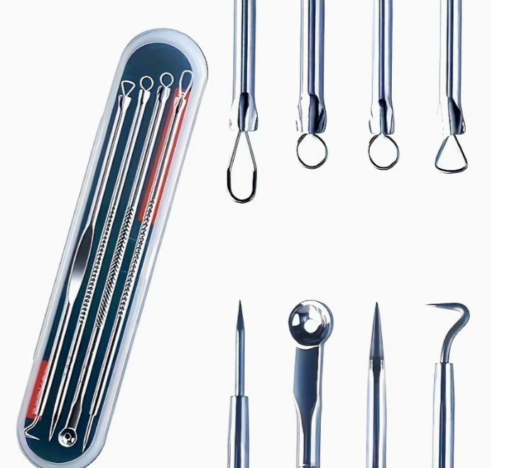 4pcs Blackhead Needle Set
