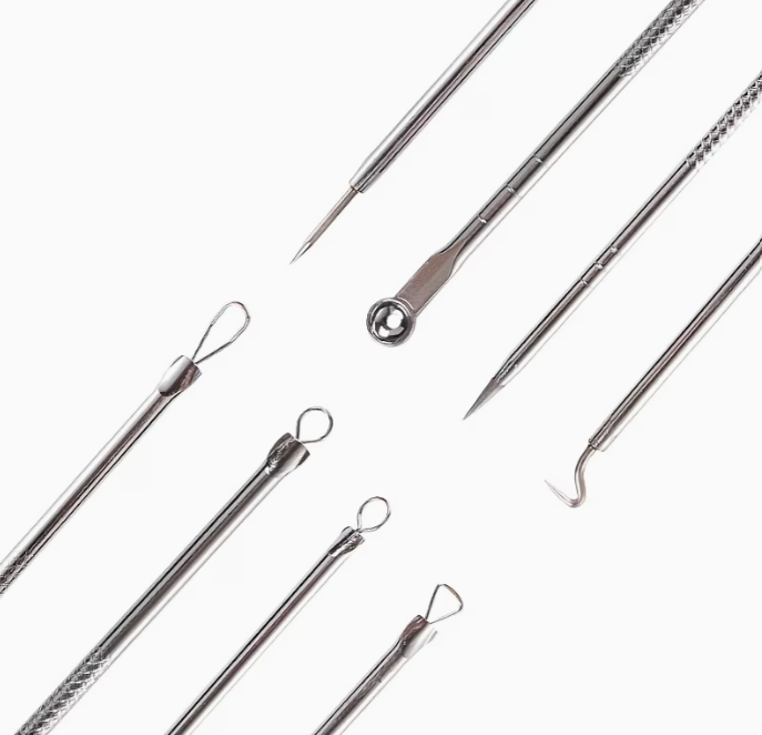 4pcs Blackhead Needle Set