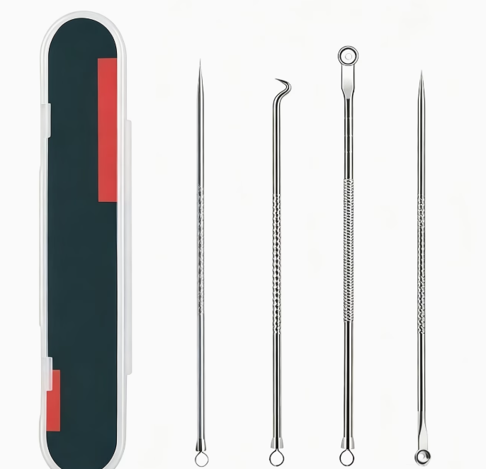 4pcs Blackhead Needle Set