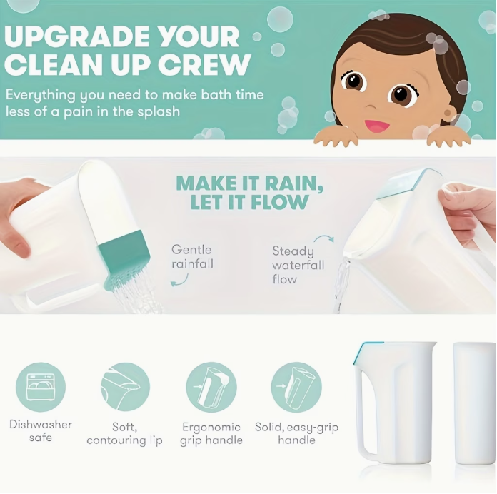 Tear-Free Hair Rinse Cup