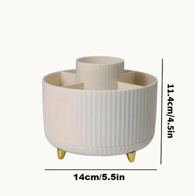 360° Rotating Makeup Organizer