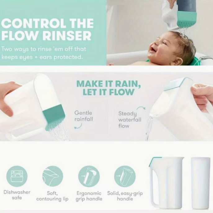 Tear-Free Hair Rinse Cup