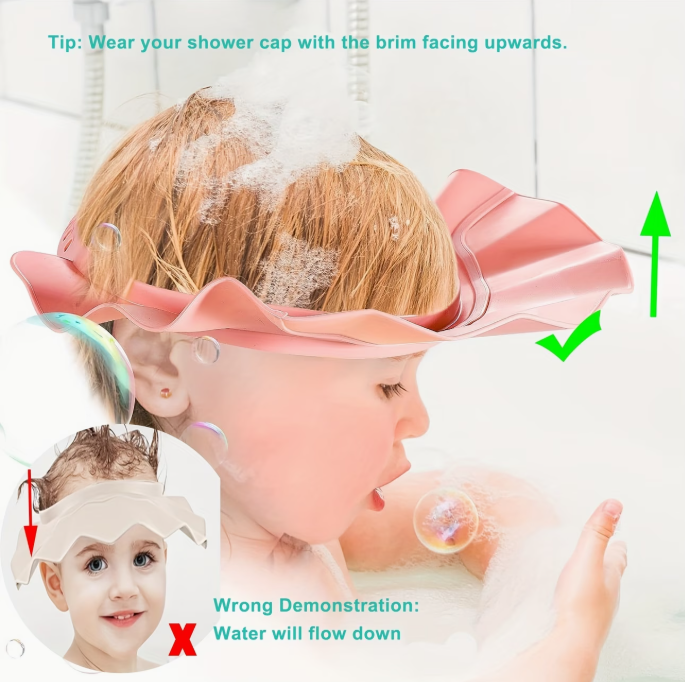 Adjustable Kids' Shower Visor