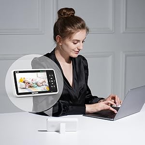 New 5 inch Video Baby Monitor with Camera and Audio